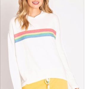 PJ Salvage Rainbow Lounge Hoody